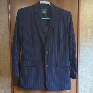 Wild Fable Navy Pinstripe Blazer